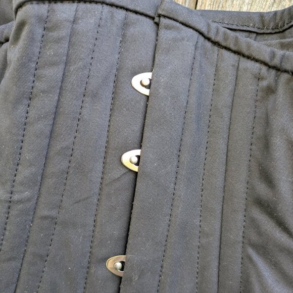 Corset Bustier Black Size M - Picture 6 of 12